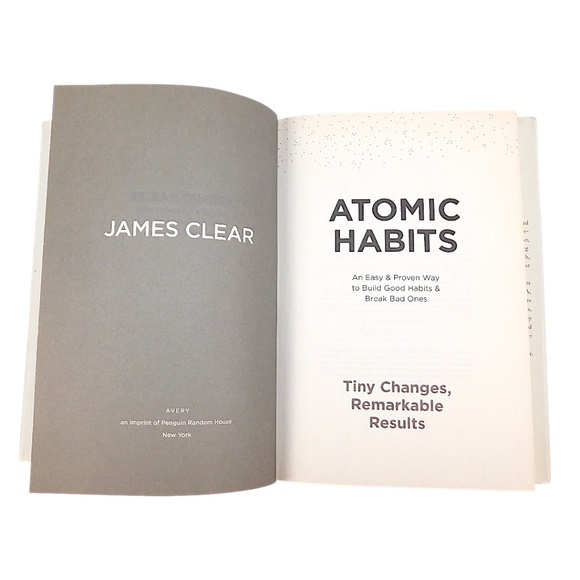 Atomic Habits by James Clear | Hardcover Self-Improvement Book - Picture 6 of 6